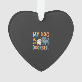 Grappige Honden Deurbel Huisdierliefhebber Ornament