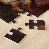 Grappige Honden Die Een Bordspel Spelen Legpuzzel (Zijkant)