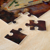 Grappige Honden Die Een Bordspel Spelen Legpuzzel (Zijkant)