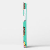 Grappige honden, donuts, koffie patroon. Case-Mate iPhone case (Achterkant / Links)