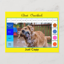 Grappige honden educatieve spellen briefkaart