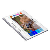 Grappige honden educatieve spellen notitieboek (Rechterzijde)