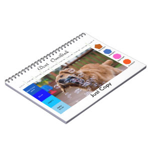 Grappige honden educatieve spellen notitieboek