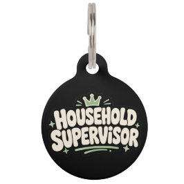 Grappige honden- en katten ID-tag voor huishoudeli Huisdierpenning