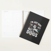 Grappige Honden Huisdier Liefhebber Vector Planner (Display)