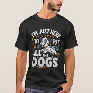 Grappige Honden Huisdier Liefhebber Vector T-shirt