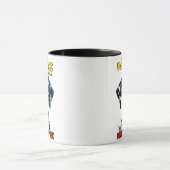 Grappige Honden Humor Cadeaubeker Mok (Midden)