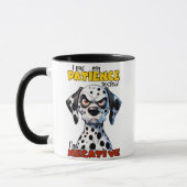 Grappige Honden Humor Cadeaubeker Mok (Links)