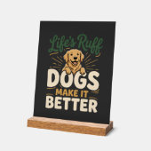 Grappige Honden Maken Het Beter Acryl Bord (Hoek)