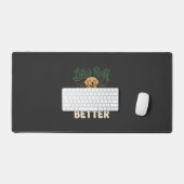 Grappige Honden Maken Het Beter Bureaumat (Keyboard & Muis)