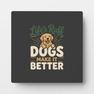Grappige honden maken het beter fotoplaat
