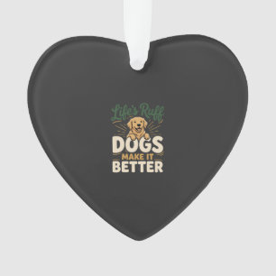Grappige Honden Maken Het Beter Ornament