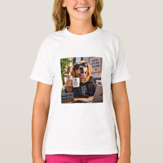 Grappige Honden Mok – Grappige Honden Koffiekop vo T-shirt