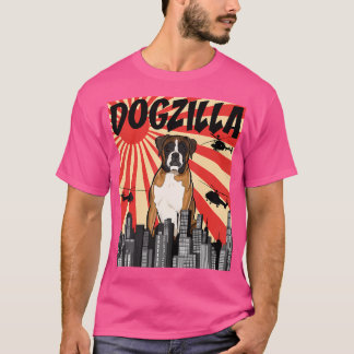 Grappige hondenboxers t-shirt