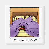 Grappige hondeneigenaar Humor magneet (Voorkant)