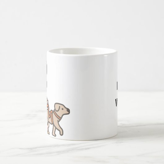 Grappige hondeneigenaar Mok (Center)