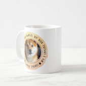 Grappige hondenliefhebber Gift Life Goal Koffiemok (Voorkant links)