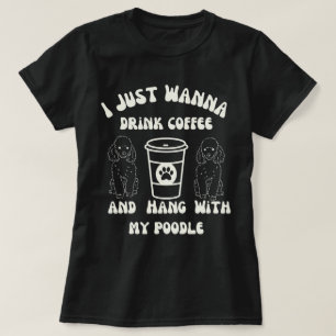 Grappige hondenliefhebber, mijn poedel t-shirt