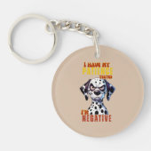 Grappige hondenliefhebber Sleutelhanger & Lanyard  (Voorkant)