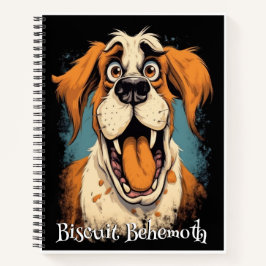 Grappige Hondenmonster: Biscuit Behemoth Notitieboek
