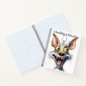 Grappige Hondenmonster: Giechelende Chihuahua Notitieboek (Binnen)