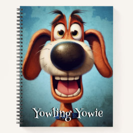 Grappige Hondenmonster: Jankende Yowie Notitieboek