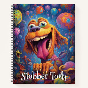 Grappige Hondenmonster: Kwijl Tand Notitieboek