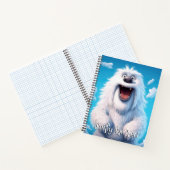Grappige Hondenmonster: Sniffy de Yeti Notitieboek (Binnen)