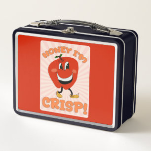 Grappige Honey Crisp Cartoon Karakter Lekkere Kuns
