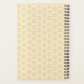 Grappige Honeycomb Busy Bee 2026 Planner (Achterkant)