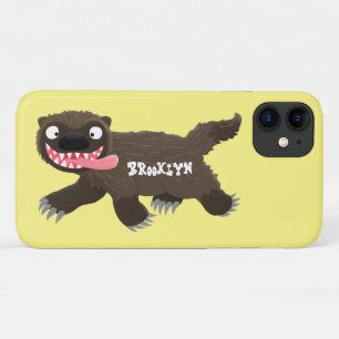 Grappige hongerige veelvraat dierentekenfilm Case-Mate iPhone case