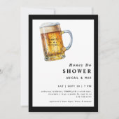 Grappige honing doen koppels bruiloft kaart (Voorkant)