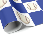 Grappige honkbal foto sjabloon cadeaupapier (Rol Hoek)
