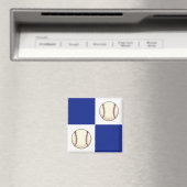 Grappige honkbal foto sjabloon magneet (Insitu (Vaatwasser))