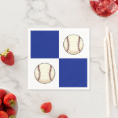 Grappige honkbal foto sjabloon servet (Insitu)