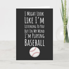 Grappige honkbal kaarten sport speler team catcher