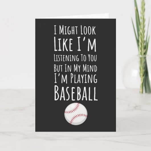 Grappige honkbal kaarten sport speler team catcher (Voorkant)