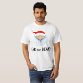 Grappige honkbal Kerst T-shirt (Voorkant volledig)