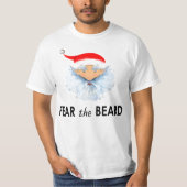 Grappige honkbal Kerst T-shirt (Voorkant)