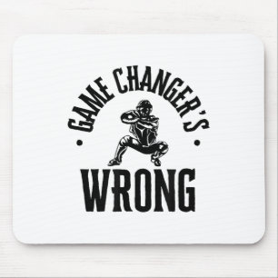 Grappige Honkbal Quote Game Changers Fout Muismat