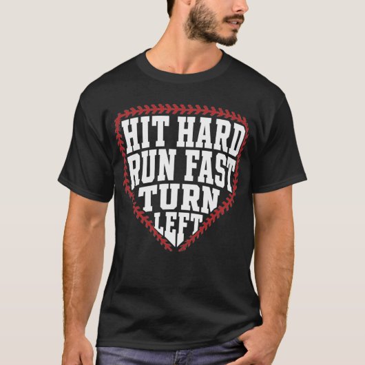 Grappige honkbal softbal speler coach mannen jonge t-shirt (Voorkant)