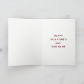 Grappige honkbal valentinekaarten feestdagen kaart (Binnen)