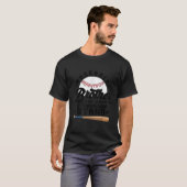 Grappige honkbalbroer hier voor Concession St T-shirt (Voorkant volledig)