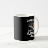 Grappige honkbaljongens sorry dat ik niet naar bas koffiemok (Voorkant rechts)