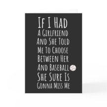 Grappige honkbalkaartjes tienerjongen sport voor h