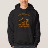 grappige hoodie "HOCUS POCUS.." (Voorkant)
