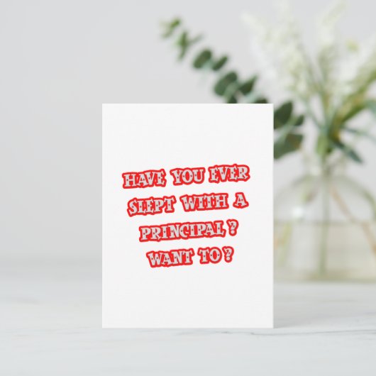 Grappige hoofdophaallijn briefkaart (Staand voorkant)