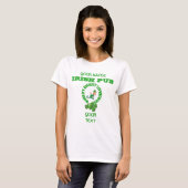 Grappige hoogste kabouter St Patrick's T-shirt (Voorkant volledig)