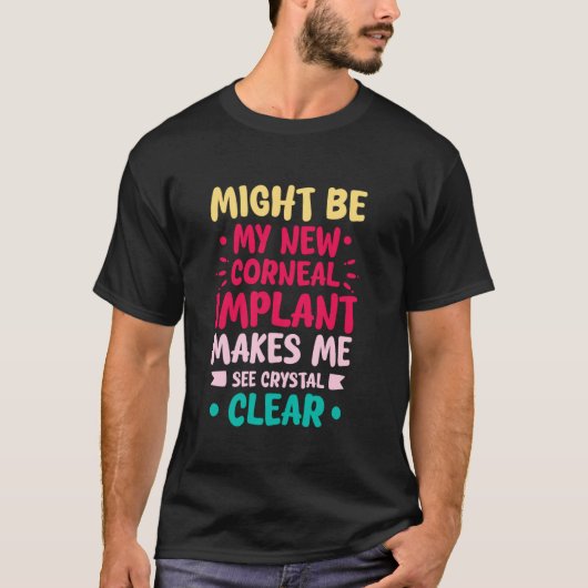 GRAPPIGE HOORNVLIES IMPLANTAAT ZICHT T-SHIRT (Voorkant)