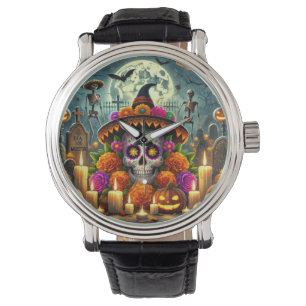 Grappige horloges voor Halloween-feest